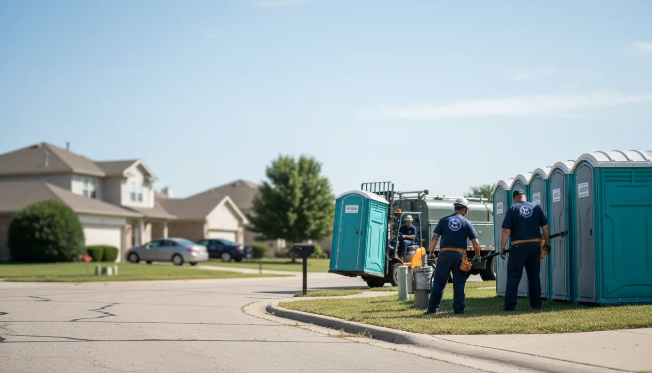 Porta Potty Rental in Newkirk, OK near me